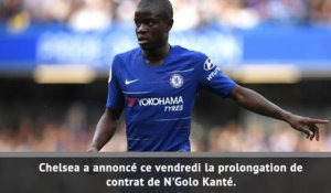Chelsea - Kanté prolonge jusqu'en 2023