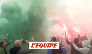 Les Verts en route pour Lyon - Foot - L1 - ASSE