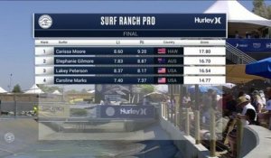 Adrénaline - Surf : Caroline Marks with a 0.97 Wave from Surf Ranch Pro - Women's, Women's Championship Tour - Final
