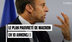 Crèches, cantine, insertion : le plan pauvreté de Macron en 10 annonces