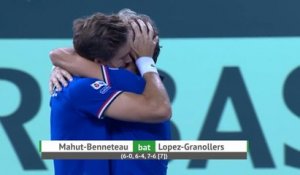 Demi-finale - Mahut et Benneteau qualifient la France en finale