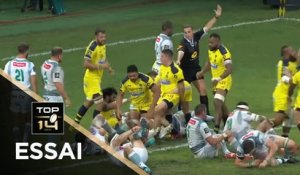 TOP 14 - Essai Yohan BEHEREGARAY (ASM) - Pau - Clermont - J4 - Saison 2018/2019