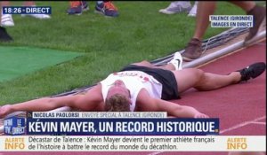 Il l'a fait ! Le Français Kévin Mayer vient de battre le record du monde du décathlon