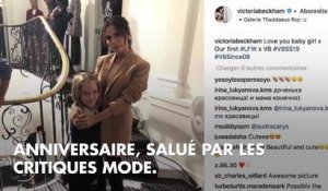 PHOTOS. La famille Beckham au grand complet pour soutenir Victoria Beckham lors de son défilé