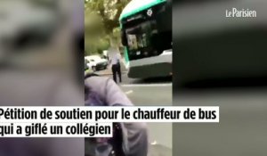 Pétition de soutien pour le chauffeur de bus qui a giflé un collégien