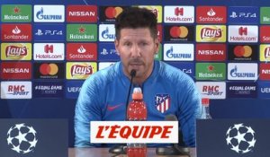 Simeone «Du positif va arriver» - Foot - C1 - Atlético