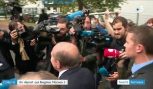Le ministre de l'Intérieur Gérard Collomb veut quitter le gouvernement
