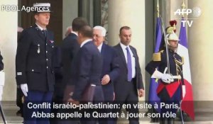 Mahmoud Abbas s'exprime après sa rencontre avec Macron (2)