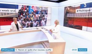 Politique : la cote de popularité d'Emmanuel Macron au plus bas