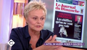 L’appel de Muriel Robin à Macron ! - C à Vous - 24/09/2018