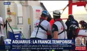 L’Aquarius demande à accoster exceptionnellement à Marseille mais Paris semble peu favrorable, préférant une "solution européenne"