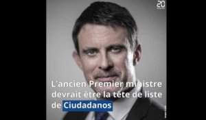 Manuel Valls officialise sa candidature à la mairie de Barcelone