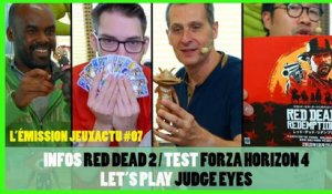 L'Émission JEUXACTU #07 Red Dead 2 à Tokyo et Test Forza Horizon 4 !