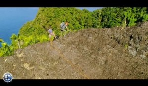 EXCLU AVANT-PREMIERE - Cap Horn (M6): Arnaud Ducret tétanisé lors de son ascension dans le vide avec Mike Horn - VIDEO