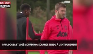 Paul Pogba et José Mourinho : Grosses tensions à l'entraînement (vidéo)