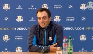 Golf - Ryder Cup - La conférence de presse de Francesco Molinari