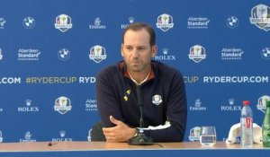 Golf - Ryder Cup - La conférence de presse de Sergio Garcia