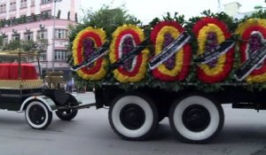 Vietnam: procession autour du cercueil du président