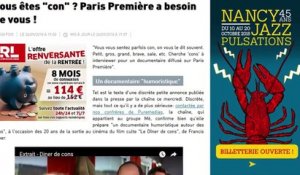 Paris Première recherche des "cons" pour un documentaire