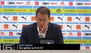 Garcia donne son opinion sur le 4-3-3