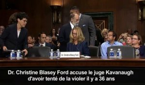 USA: Kavanaugh, accusé d'agression sexuelle, clame son innocence