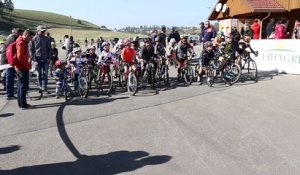 Championnat de cyclo-cross à Arçon Haut-Doubs La course des jeunes