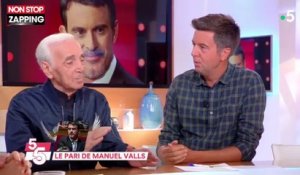 Charles Aznavour tacle Manuel Valls et sa candidature à la mairie de Barcelone (vidéo)