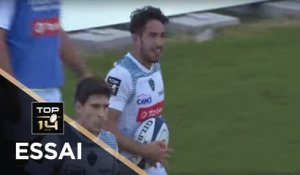 TOP 14 - Essai Antoine HASTOY 1 (SP) - Agen - Pau - J6 - Saison 2018/2019