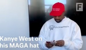 Kanye West explains his MAGA hat