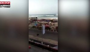 Tsunami en Indonésie : Les terrifiantes images des vagues géantes sur l'île de Célèbes (Vidéo)