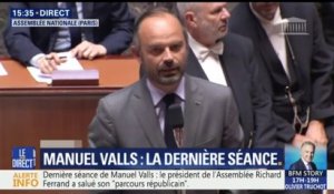 "Vous n'avez jamais suscité l'indifférence", Édouard Philippe rend hommage à Manuel Valls