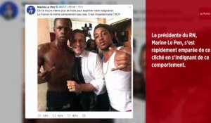 À Saint-Martin une photo d'Emmanuel Macron fait polémique