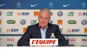 Deschamps n'est pas inquiet pour Pogba - Foot - Bleus - L. nations