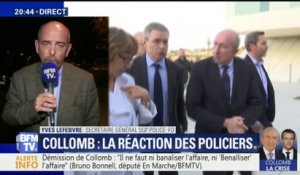 "On commençait à bien travailler avec Gérard Collomb", regrette le secrétaire général SGP Police FO