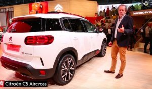 Mondial de l'auto 2018 : découverte du Citroën C5 Aircross