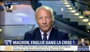 Démission de Collomb: "Cette situation inédite bafoue l'autorité du président de la République", estime Brice Hortefeux