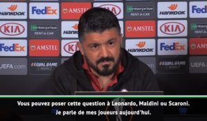 AC Milan - Gattuso réagit à la rumeur Ibrahimovic