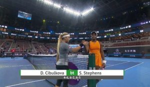 Pékin - Cibulkova écarte Stephens