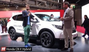 Mondial de l'auto 2018 : le Honda CR-V se montre à Paris