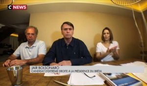 Brésil : Jair Bolsonaro largement en tête au premier tour