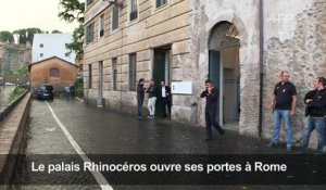 Le palais Rhinocéros ouvre ses portes à Rome