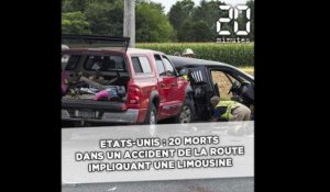Etats-Unis: Un accident de la route impliquant une limousine fait 20 morts au nord de New York