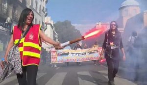 Première grande mobilisation sociale anti-Macron de la rentrée