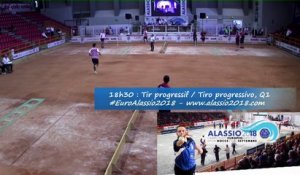Premier tour de qualification, tir progressif, Euro masculin, Alassio 2018