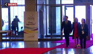 Emmanuel Macron est arrivé au Sommet de la Francophonie à Erevan