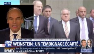 Affaire Weinstein: le témoignage de la première victime écarté