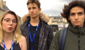 Témoignages d’élèves à la sortie de la Rencontre Ouest-France