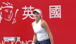 Hong Kong - Grande première pour Yastremska