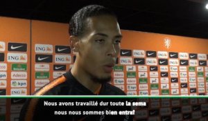 Ligue des Nations - Van Dijk : "Une superbe performance"