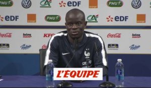 Kanté s'exprime sur le Ballon d'Or - Foot - Ligue des Nations - Bleus